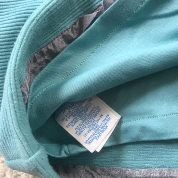 Boden Aurelia Ottoman Ribbed Stretch Robins Egg Blue Sheath Dress US 8L - Picture 7 of 8